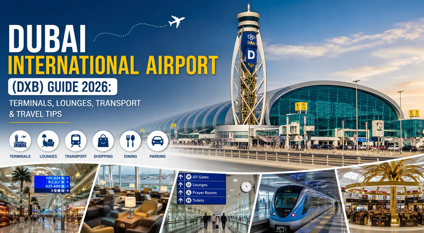 Dubai International Airport (DXB) Guide 2026: Terminals, Lounges, Transport & Travel Tips